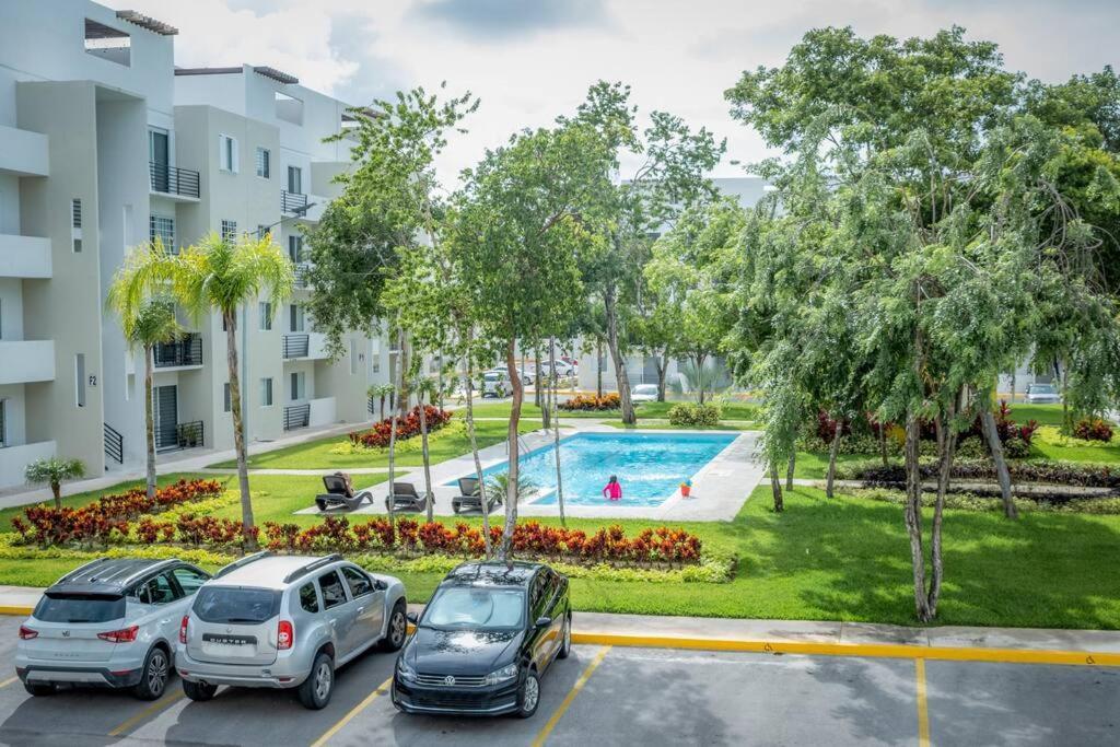 Depto 2 Rec. Con Vista A La Piscina En C. Privada Apartamento
