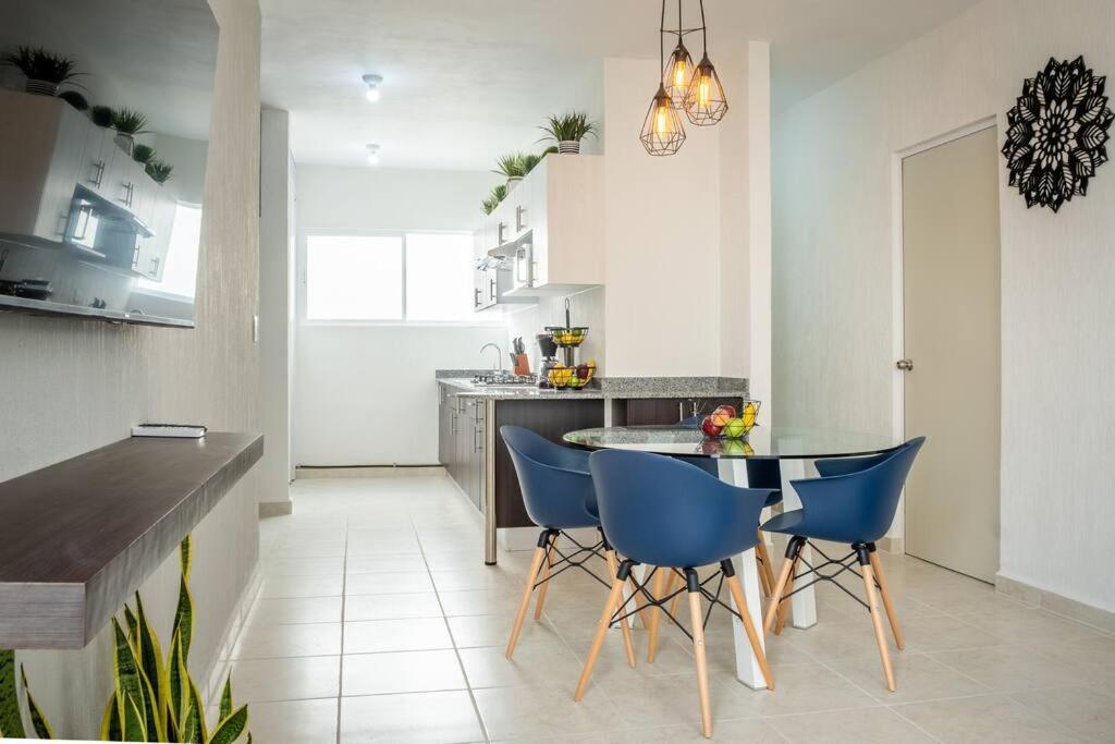 Depto 2 Rec. Con Vista A La Piscina En C. Privada Apartamento Playa del Carmen