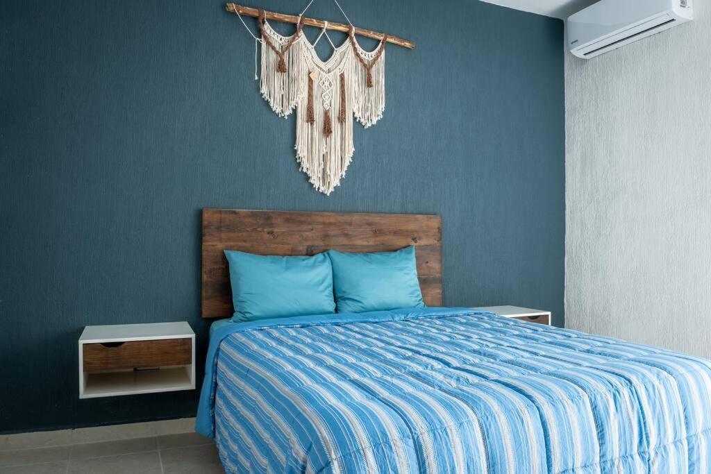 Apartamento Depto 2 Rec. Con Vista A La Piscina En C. Privada
