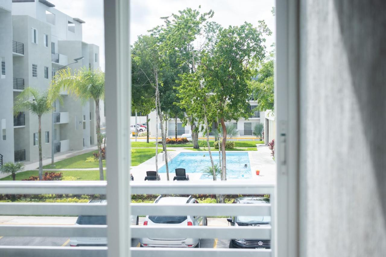 Depto 2 Rec. Con Vista A La Piscina En C. Privada Apartamento *